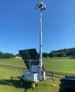 Sports Field Security Using A Mobile Surveillance Unit